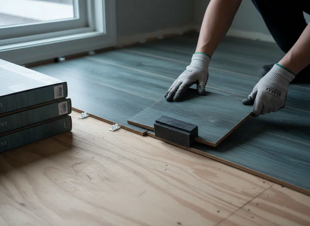 Luxury Vinyl Plank Installation company in Brockway, MT